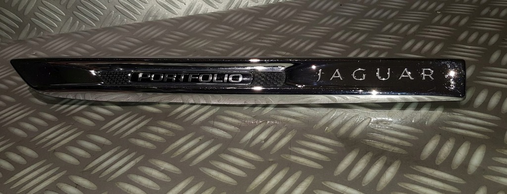 фото №7, Jaguar xj x351 молдинг накладка левая хром крыла левый перед portfolio