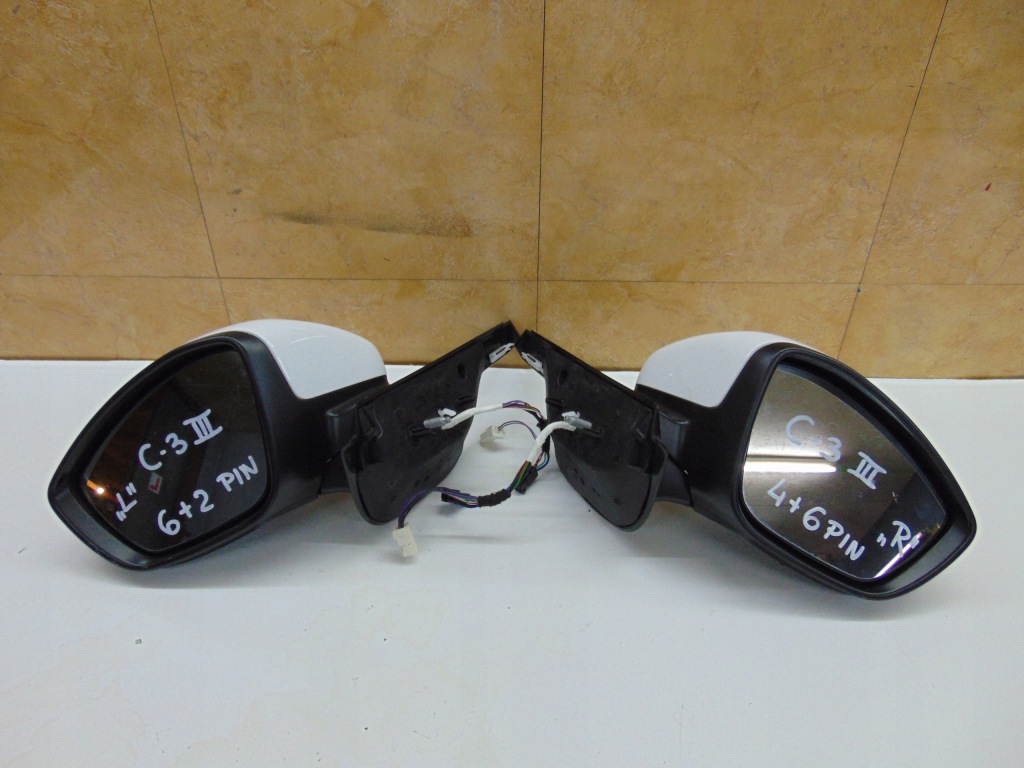 фото №1, Дзеркало ліва праве citroen c3 iii 8pin 10pin