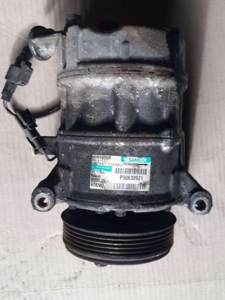 фото №1, Volvo xc60 i компрессор кондиционера 2.4 d5