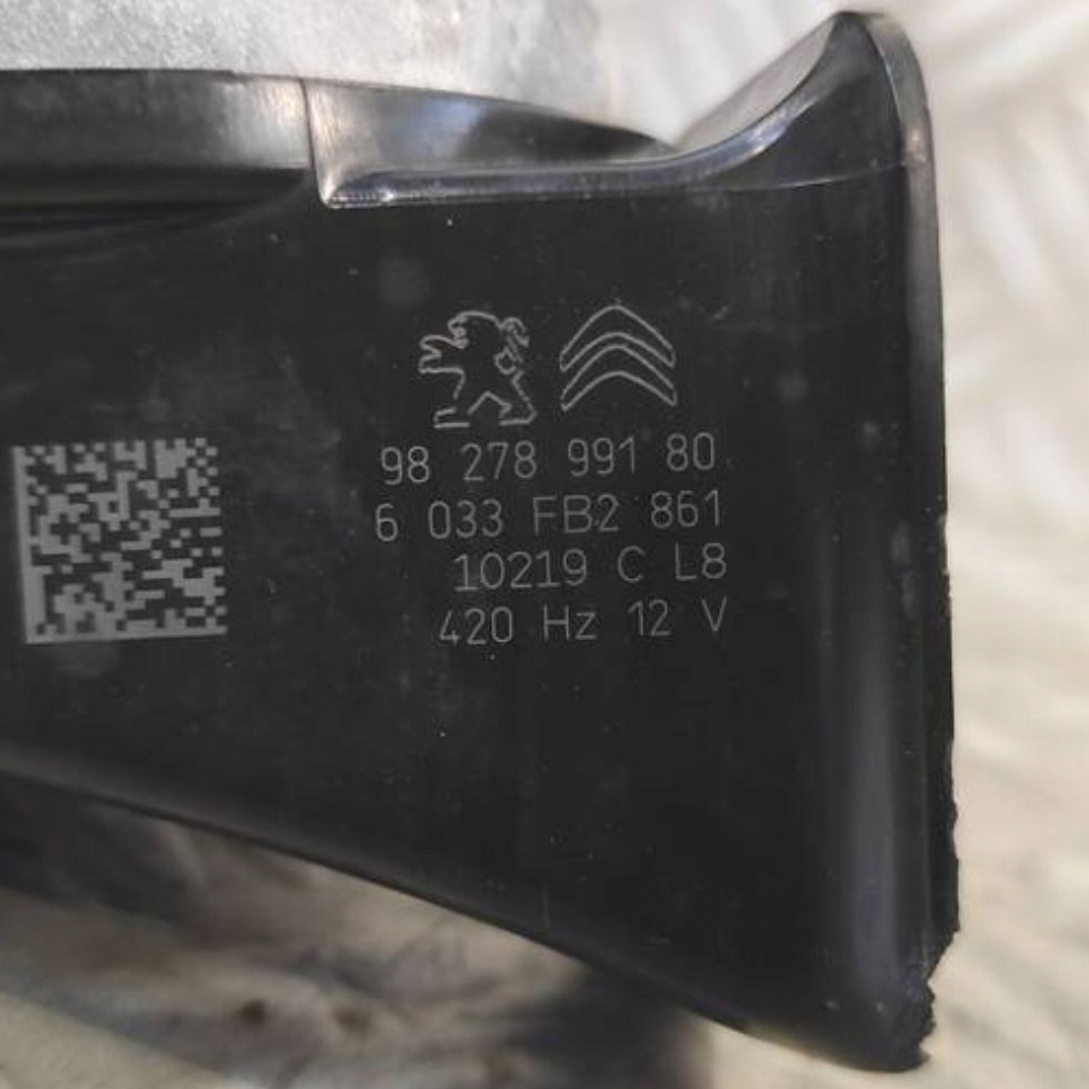 фото №8, Клаксон сигнал звуковой peugeot rifter gt toyota proace city 9827899180