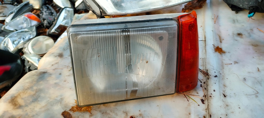 фото №8, Fiat panda i лампа фара левый правый перед+ поворотник