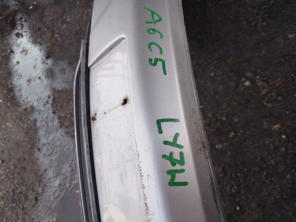 фото №10, Бампер передній перед audi a6 c5 fl lift сріблястий ly7w