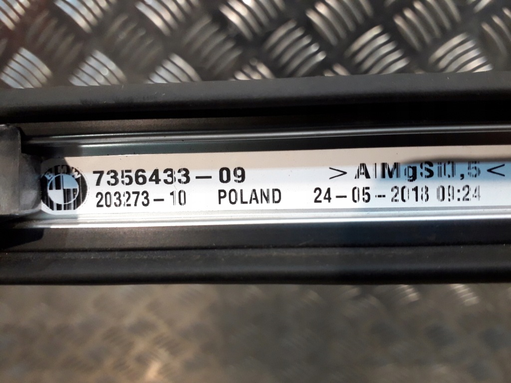 фото №10, Bmw x1 f48 рейлінг даховий лівий хром satyna