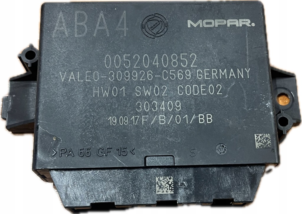 Купити Модуль блок керування pdc fiat 500 abarth 15- 0052040852