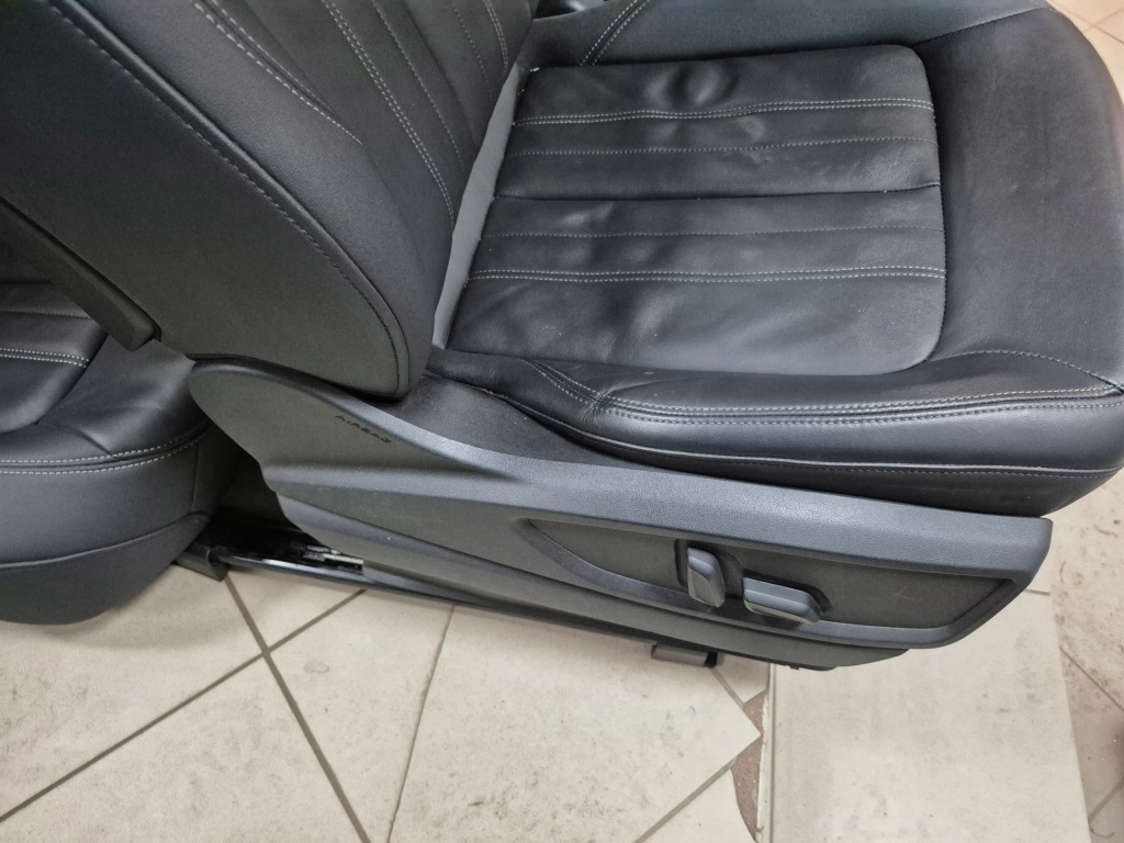 Сиденья заднее сиденье комплект кожа audi q5 80a Недорого