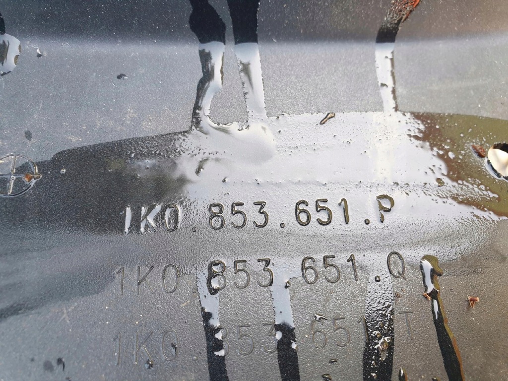 фото №5, Оригинальный решётка радиатора vw golf v 5 1k0853651p