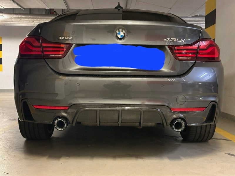 фото №13, Наконечник защита выхлоп bmw 1 2 3 4 f30 f32 карбон оригинал комплект 2szt