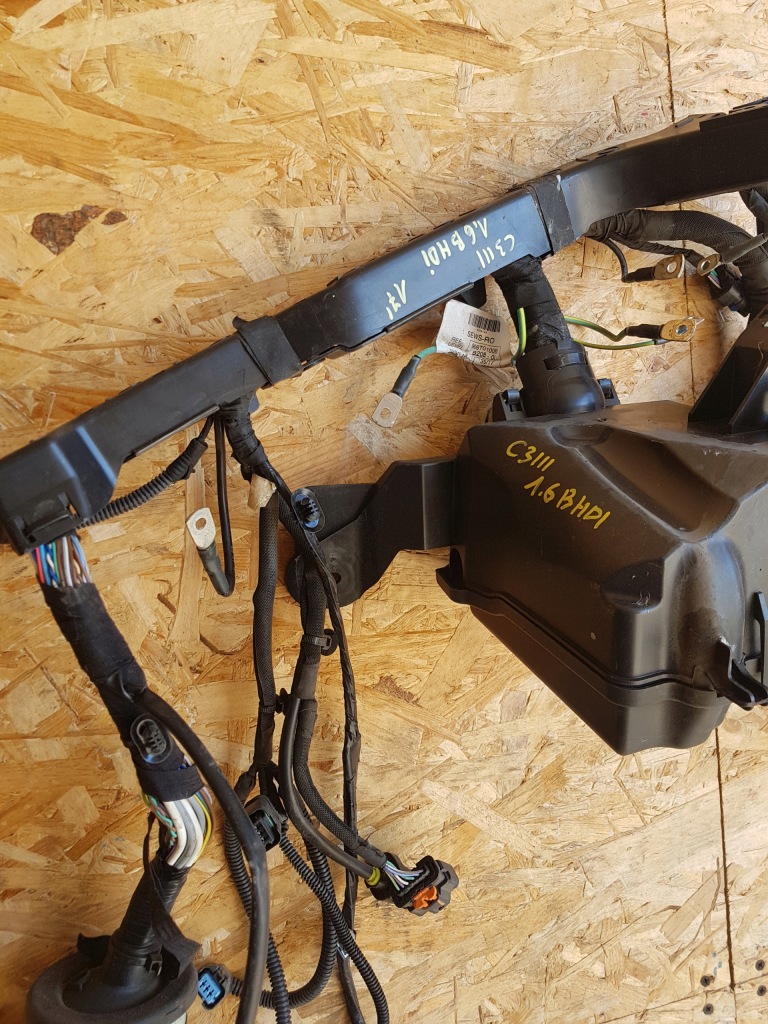 фото №5, Citroen c3 iii 1.6 blue електропроводка джгут відсік