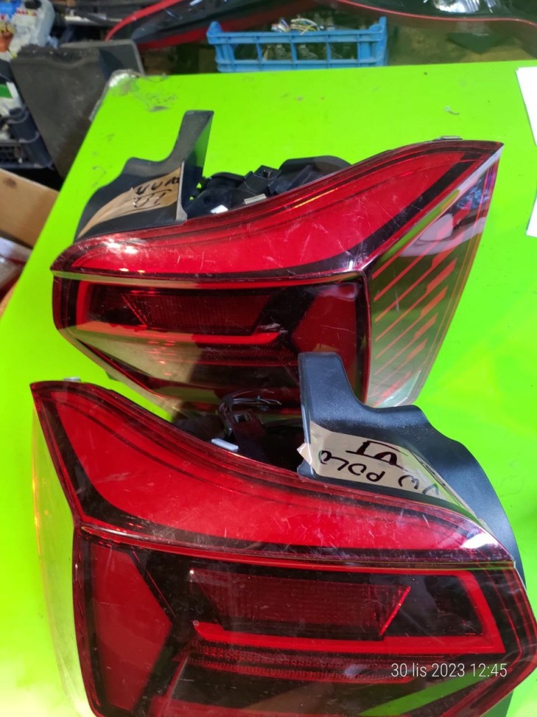 фото №6, Лампа левая правая задняя led комплект vw polo vi 2g0 комплект