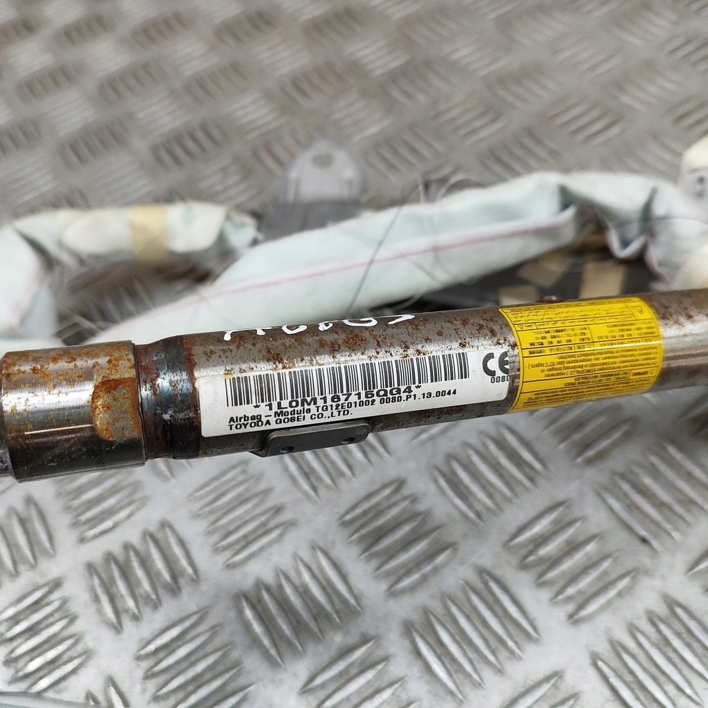 фото №7, Toyota hilux an10, an20, an30 2016 левая сторона шторка безопасности подушка безопасности