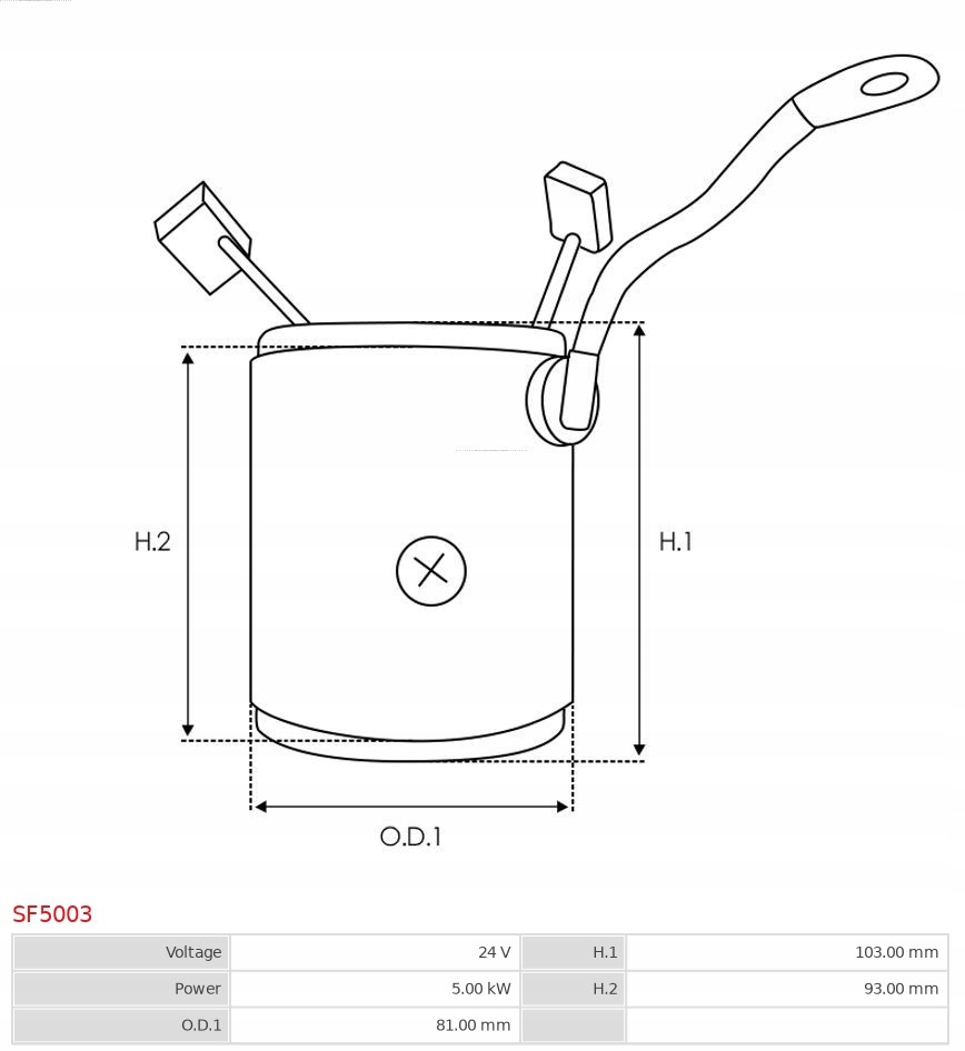 Stojan стартер as-pl Київ