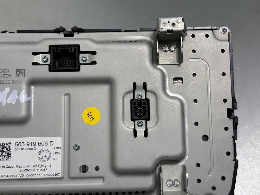 фото №5, Skoda kodiaq 2022 панель / радиопроигрыватель cd/dvd/gps 565919606d