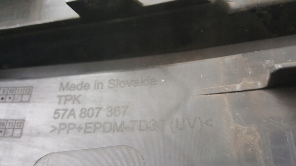 фото №9, Решётка бампера левый перед skoda karoq 57a807367