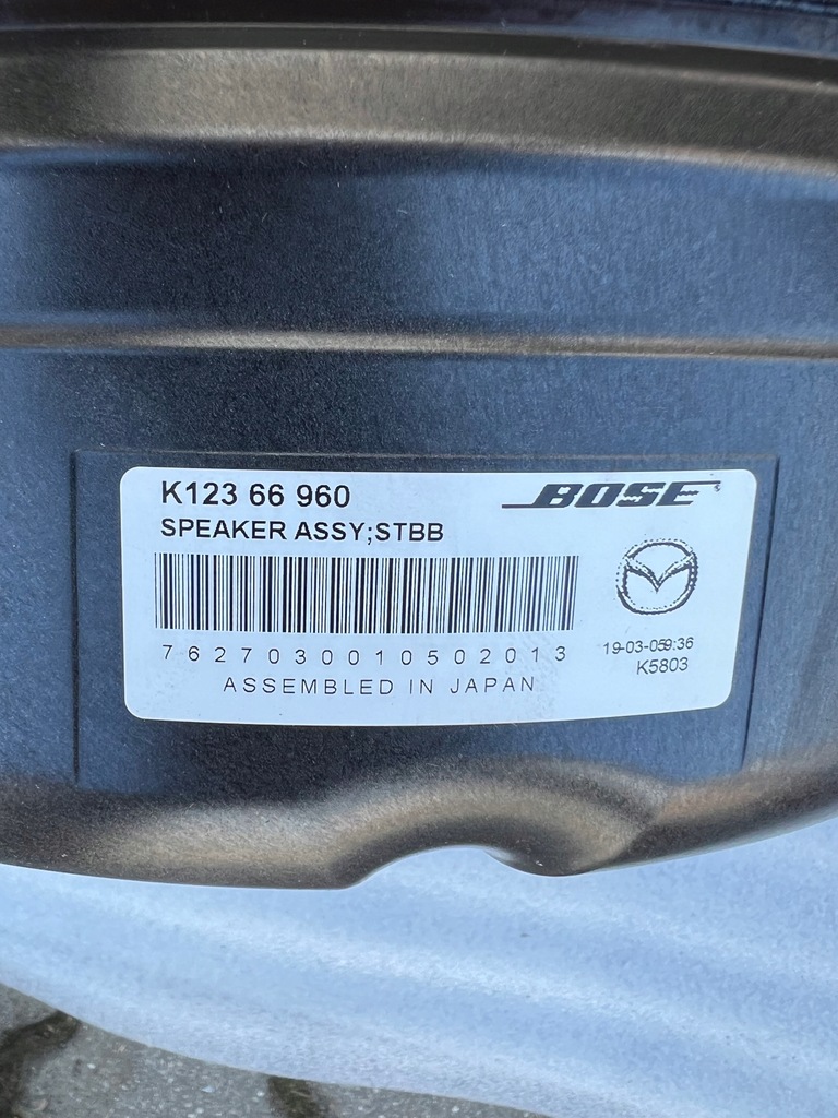 фото №10, Mazda 3 bp обшивка багажника пенополистирол rok 2020