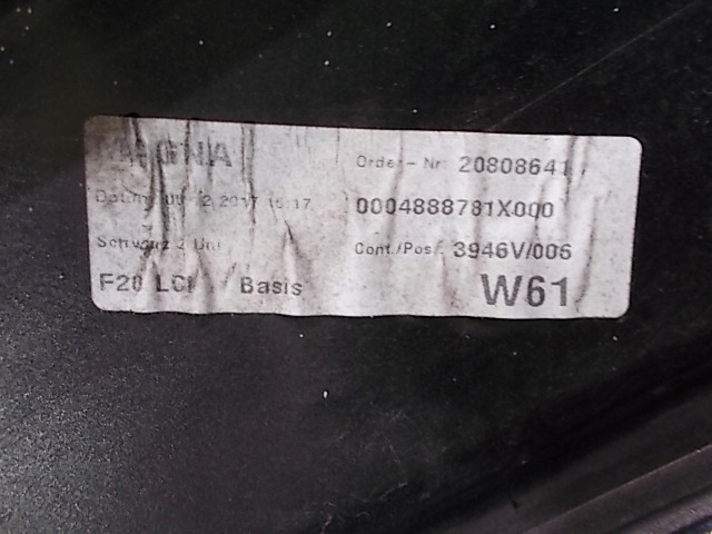 фото №15, Бампер перед bmw 1 f20 f21 lci lift 15-19 оригінал