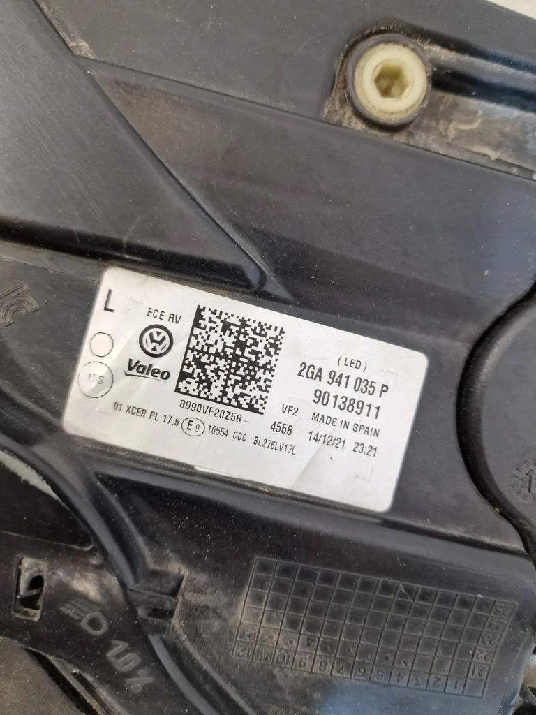 фото №4, Vw t-roc full led 2ga troc лампа левая перед фара eur 035p -