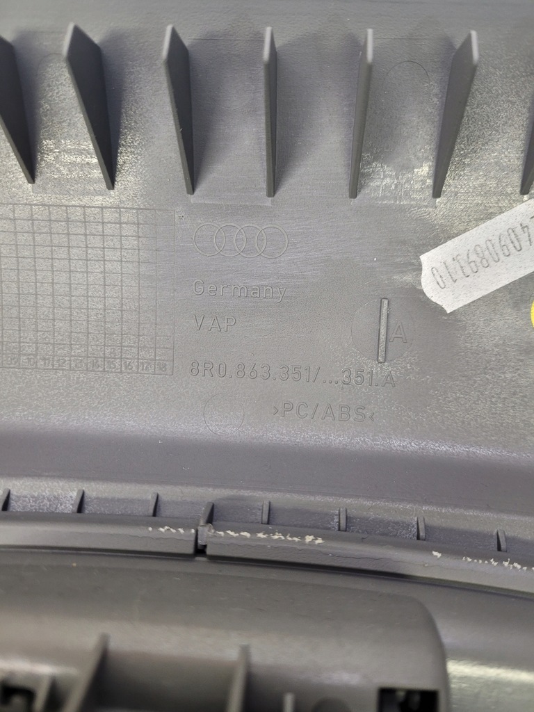 фото №10, Туннель средний audi q5 8r 8r0863242 szary !!!