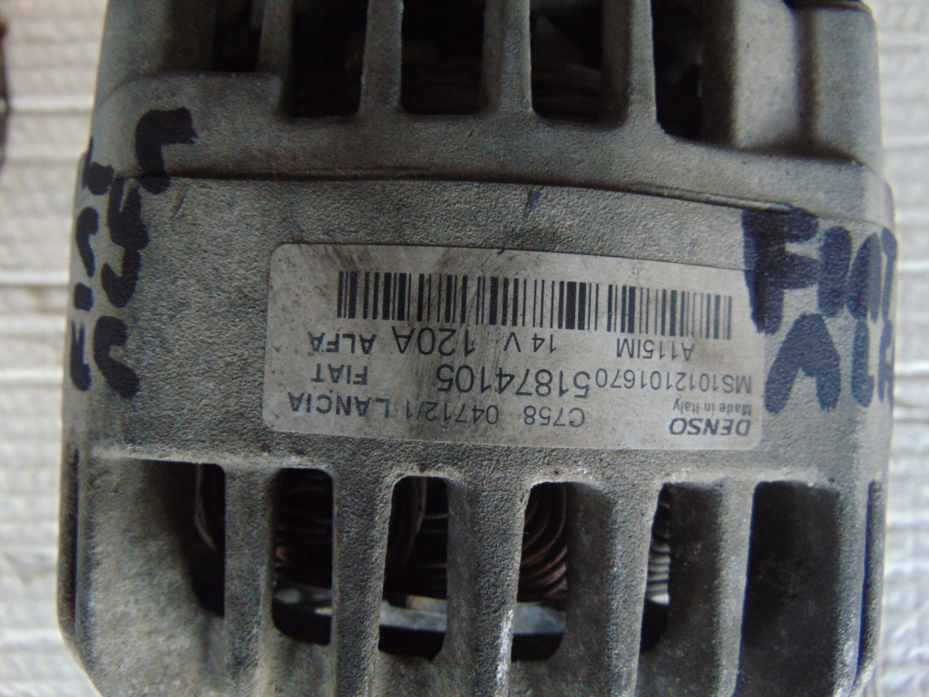 Генератор 51874105 fiat alfa romeo Доставка