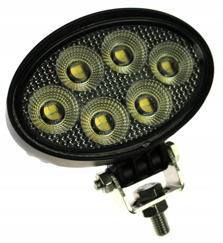 Лампа рабочая 24 led osram 12v 24v светодиодная 24w противотуманная фара овальная Цена