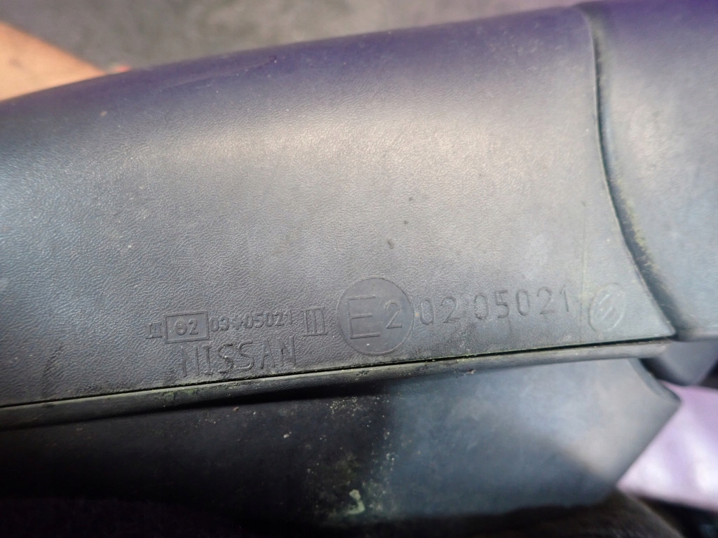 фото №8, Nissan note e11 i 05-09 зеркало правое механический ручные