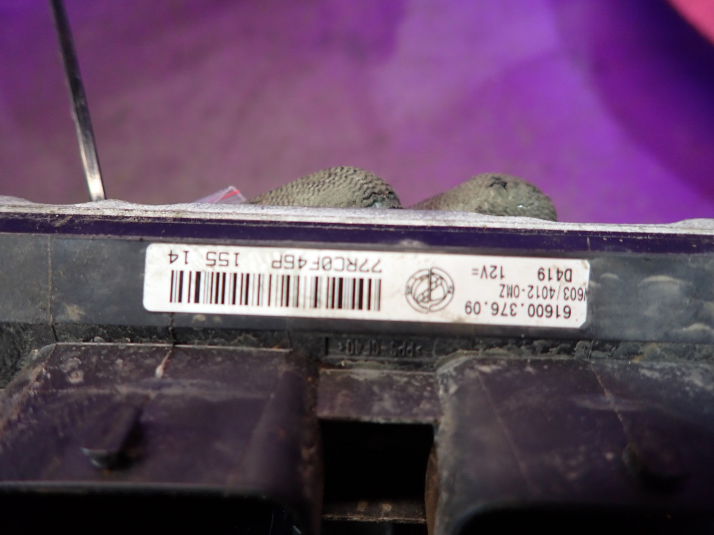 фото №5, Fiat punto ii 99-03 1.2 60mk бортовий комп'ютер двигуна 6160037609