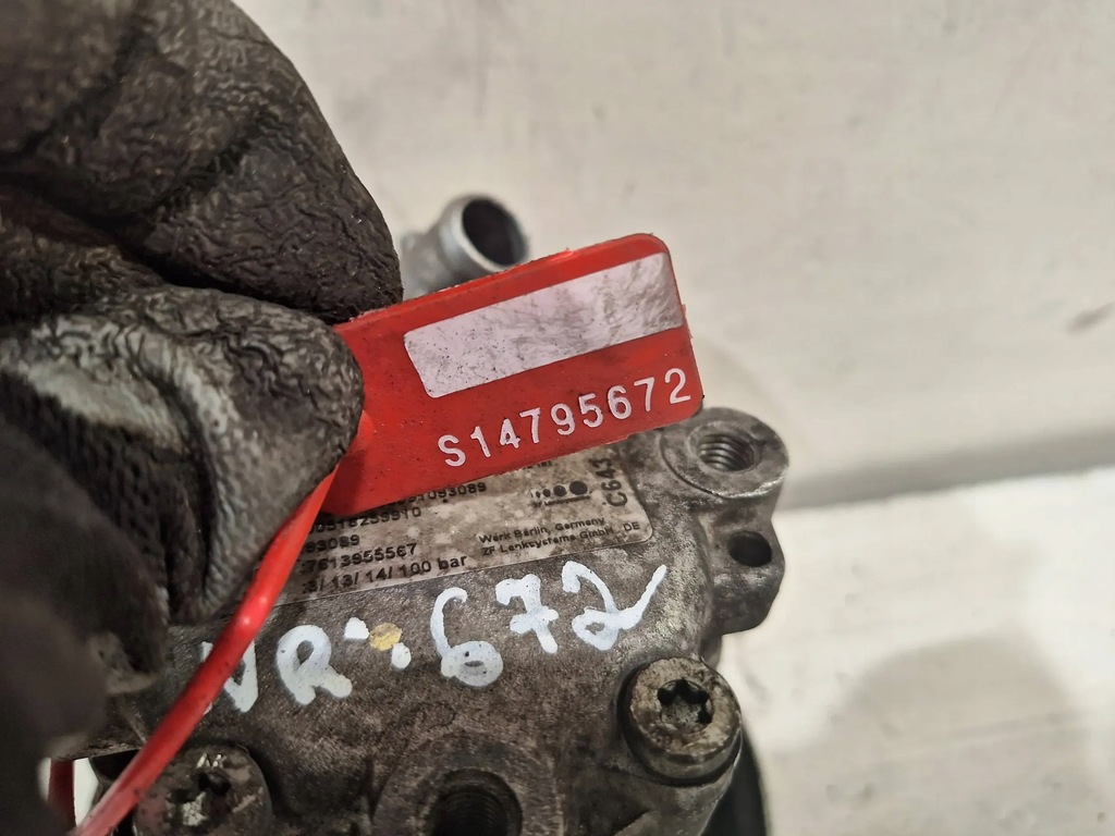 фото №6, Насос підсилювача керма 518259910 fiat doblo ii 1.6 jtd 105 km 10-