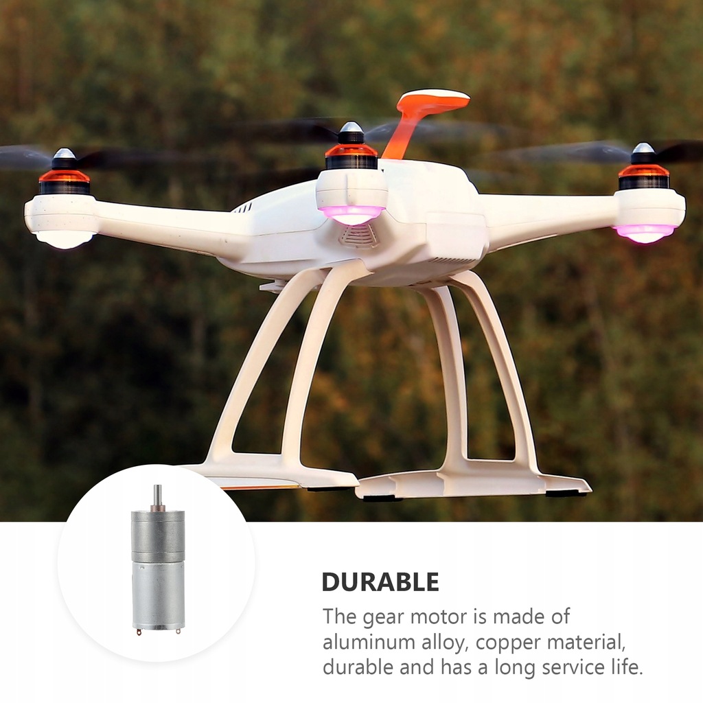 фото №8, 1pc двигун rc автомобіля двигун з трансмісія