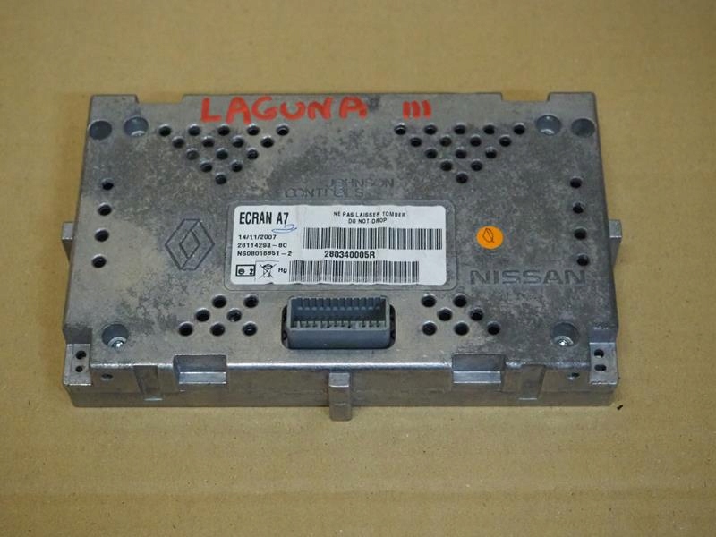 фото №2, Дисплей навигации renault laguna iii