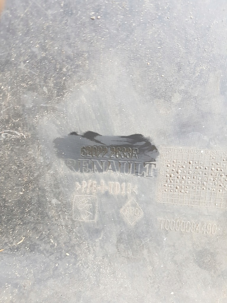 фото №11, Dacia dokker бампер перед передній структура 620222633r