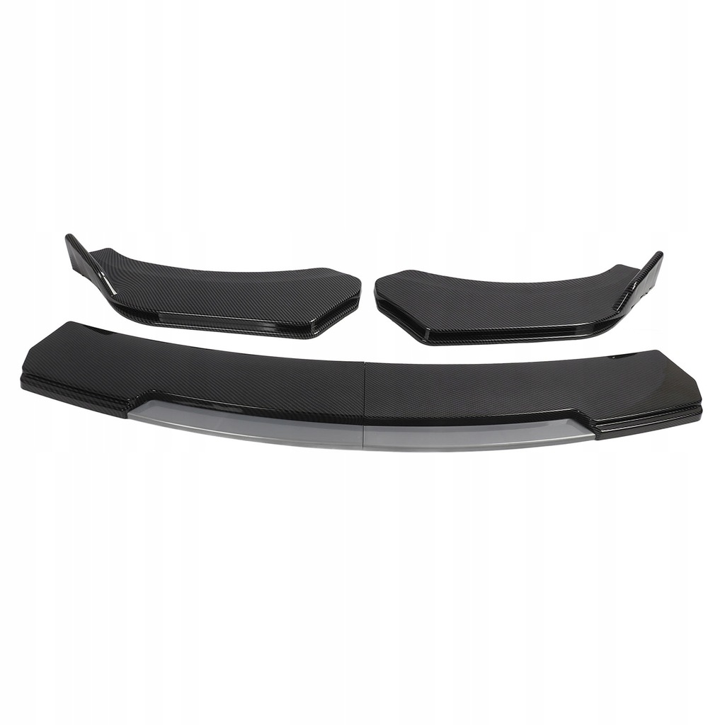 фото №6, Сплиттер передний бампера стиль волокна угольный