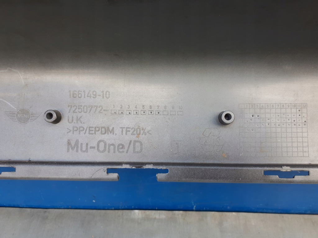 фото №10, Mini оригинальный номер 7250772 бампер