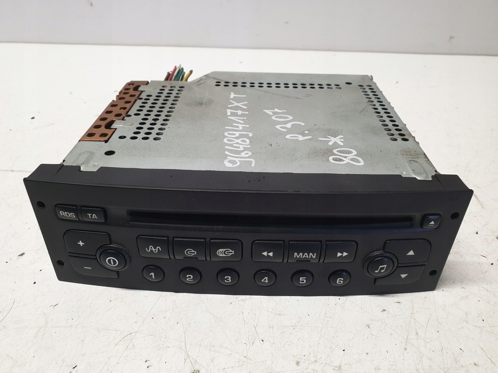 фото №1, Радио cd peugeot 307 96489417xt