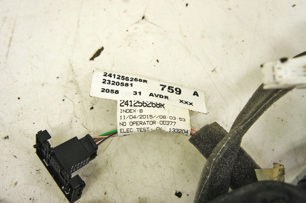 фото №5, Si178 renault espace v джгут двері правий перед 241256268r