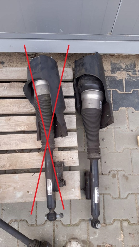 фото №1, Mercedes s w222 амортизатор правий задня a2223200413