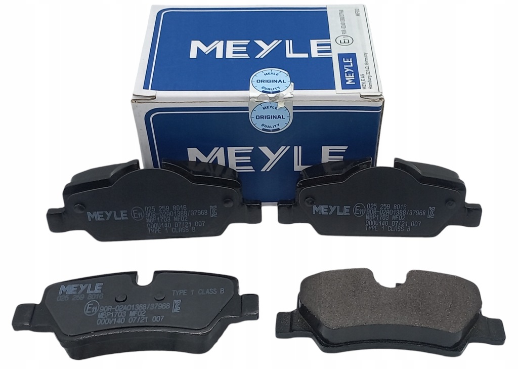 фото №1, Гальмівні колодки гальмівні osi задня meyle mini cooper one first s d f55 f56 f57 2013 -