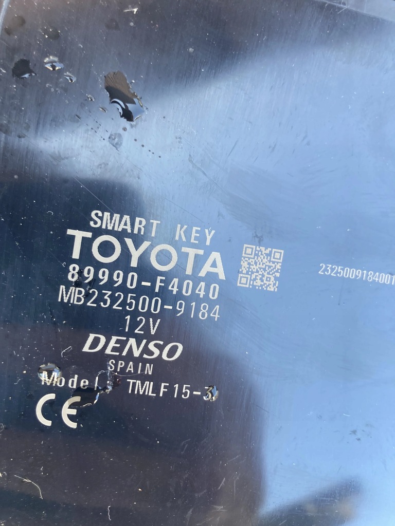фото №1, Модуль smart key toyota c-hr 16-
