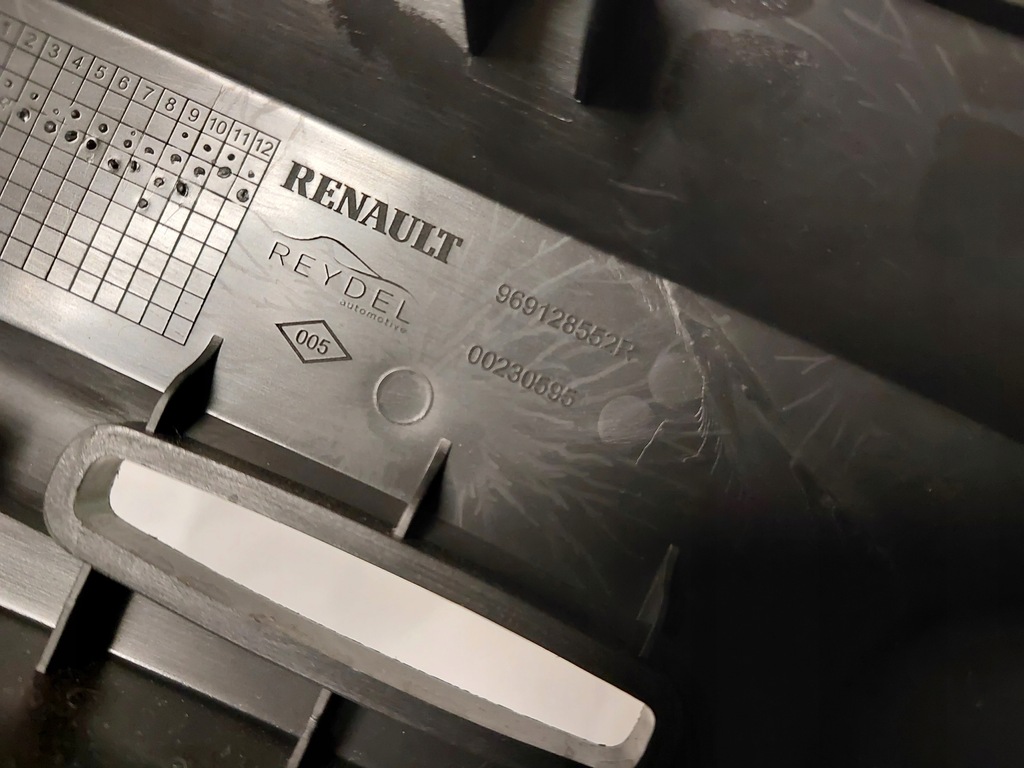 фото №4, Защита рамка передач туннель запуск стоп renault captur i lift