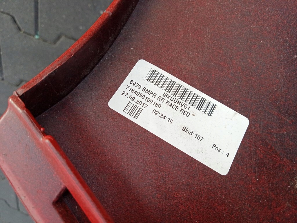 фото №11, Ford fiesta mk8 2017-23r. - бампер задняя