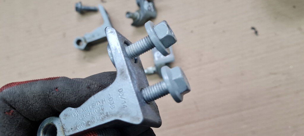 фото №7, A6 c7 4g петля петли дверь правое правый задняя ly7g