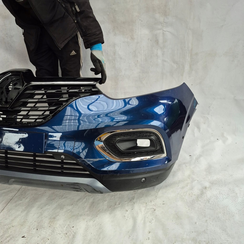 фото №9, Renault kadjar lift 18- бампер перед передний решётка радиатора pdc 620221936r