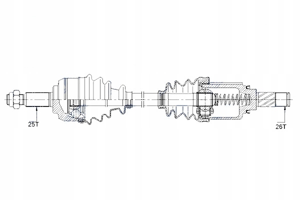 фото №11, Привідний вал привідна renault eng.1.5dci 1.2tce 1.6 16v fluence 10- megane