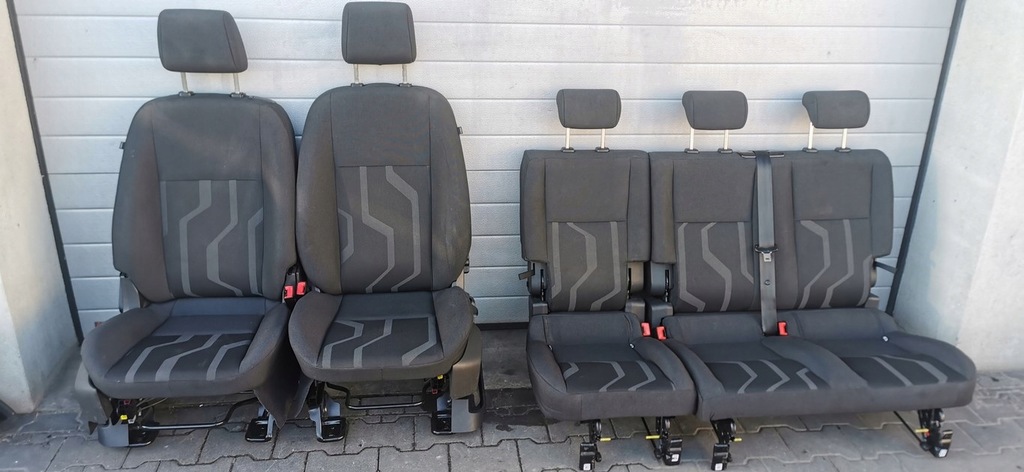 фото №14, Ford transit connect mk2 14- сиденья перед лавка заднее сиденье eur. 5 os.