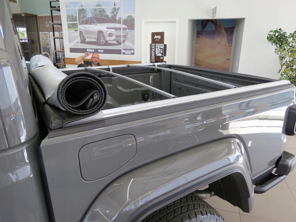 фото №6, Обшивка кузов шторка na pakę jeep gladiator