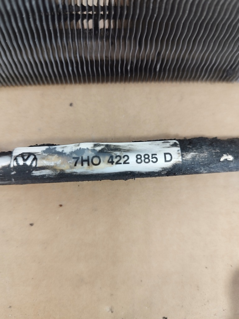 фото №6, Радиатор усилителя vw transporter t5 1.9 tdi 2.5 tdi 7h0422885d