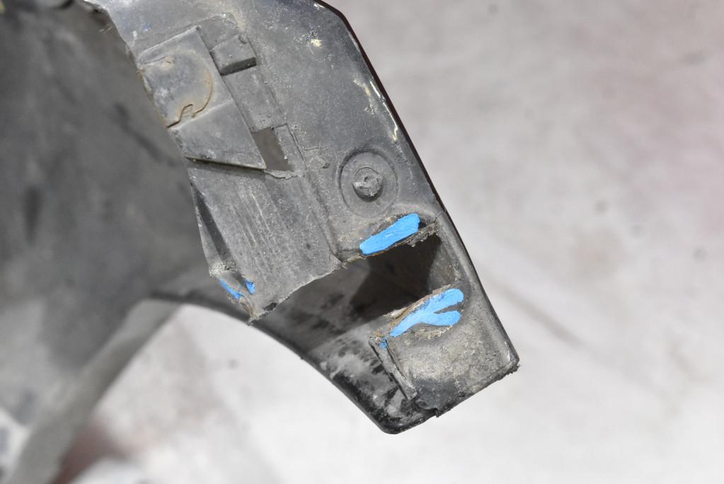 фото №14, Бампер перед передний чёрный ford fusion lift 05-12