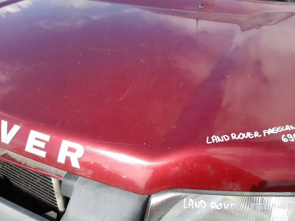 фото №12, Land rover freelander i капот крышка двигателя 696