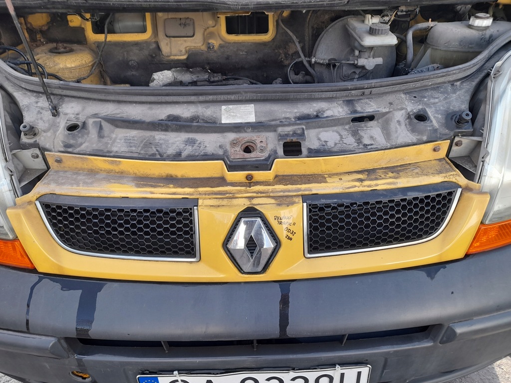 фото №5, Renault trafic ii решітка радіатора перед передній решітка радіатора od32