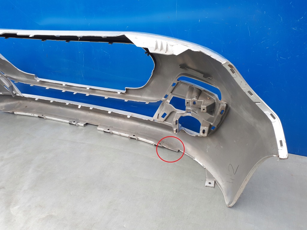 фото №11, Peugeot 107 lift 2012-2014 12-14 бампер передній