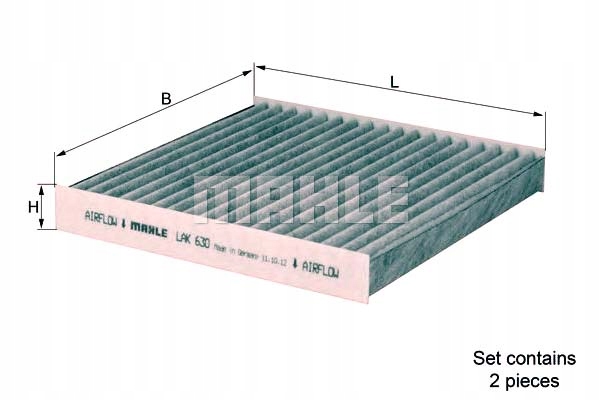 фото №1, Mahle фільтр салонний alpina xd3 3.0 biturbo привід