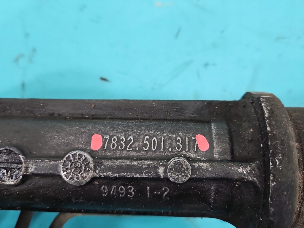 фото №8, Трансмиссия рулевая рулевая рейка citroen c5 ii x7 9685829280